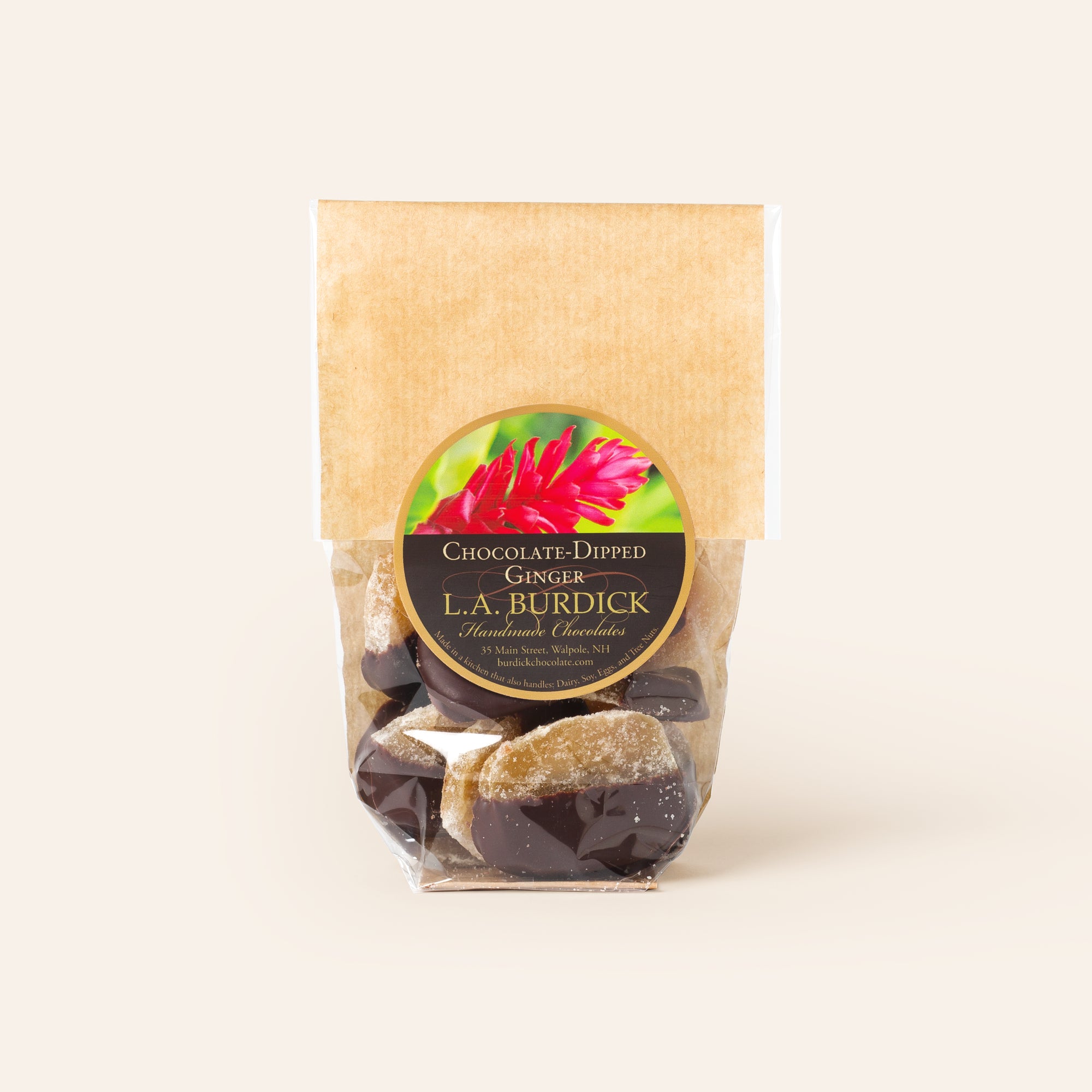 Chocolate-Dipped Ginger | L.A. Burdick Chocolates