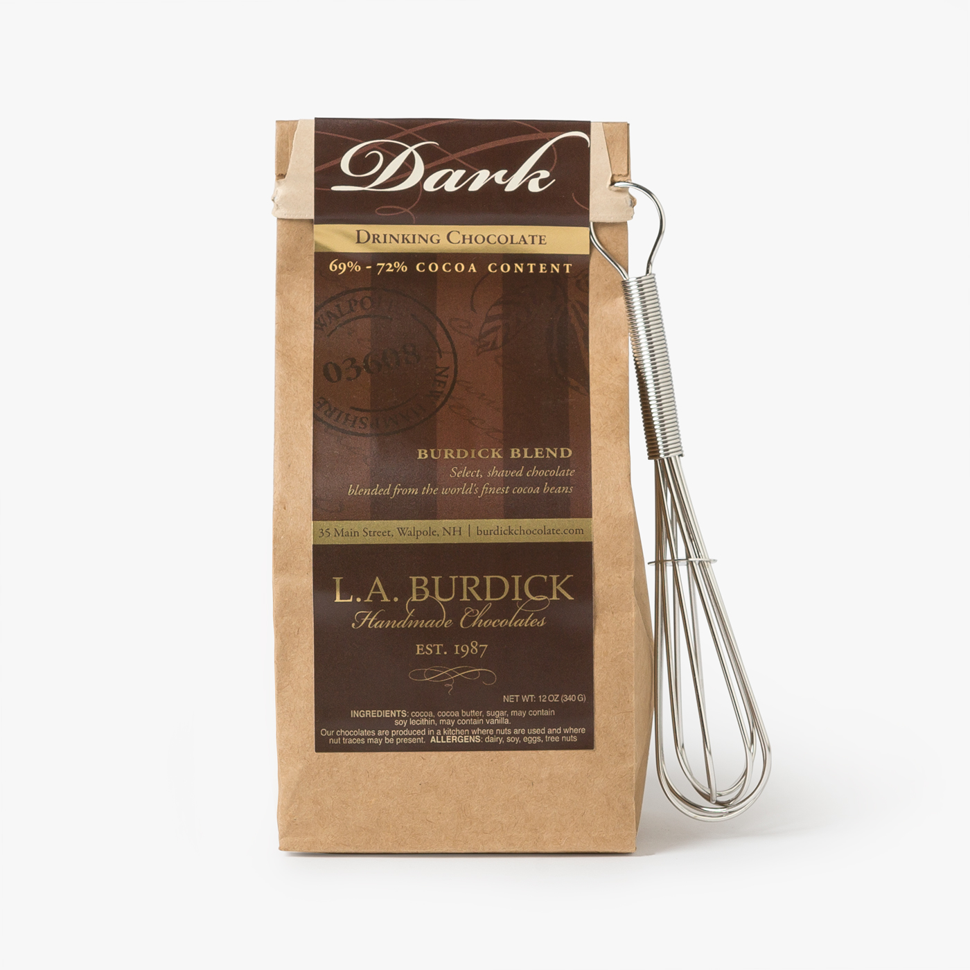 Dark Drinking Chocolate  L.A. Burdick Chocolates