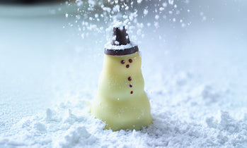 Our Winter Collection assortment nestled under a Christmas tree.