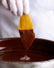 Chocolate-Dipped Mangoes & Apricots