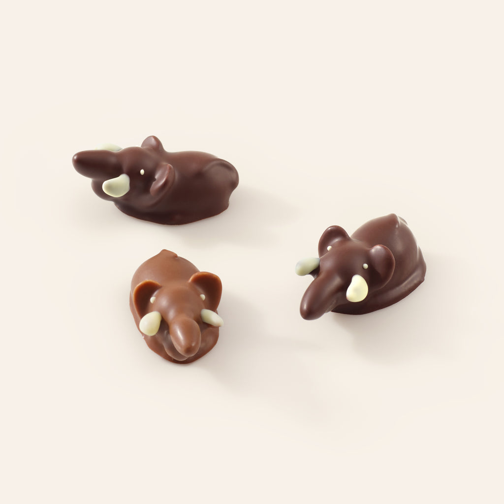Handcrafted Chocolate Elephants – L.A. Burdick Chocolates
