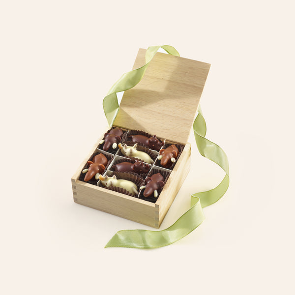 Chocolate Elephant & Rhino Bonbons – L.A. Burdick Chocolates