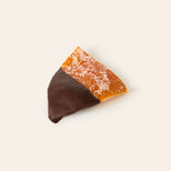 Chocolate covered sugared orange peel