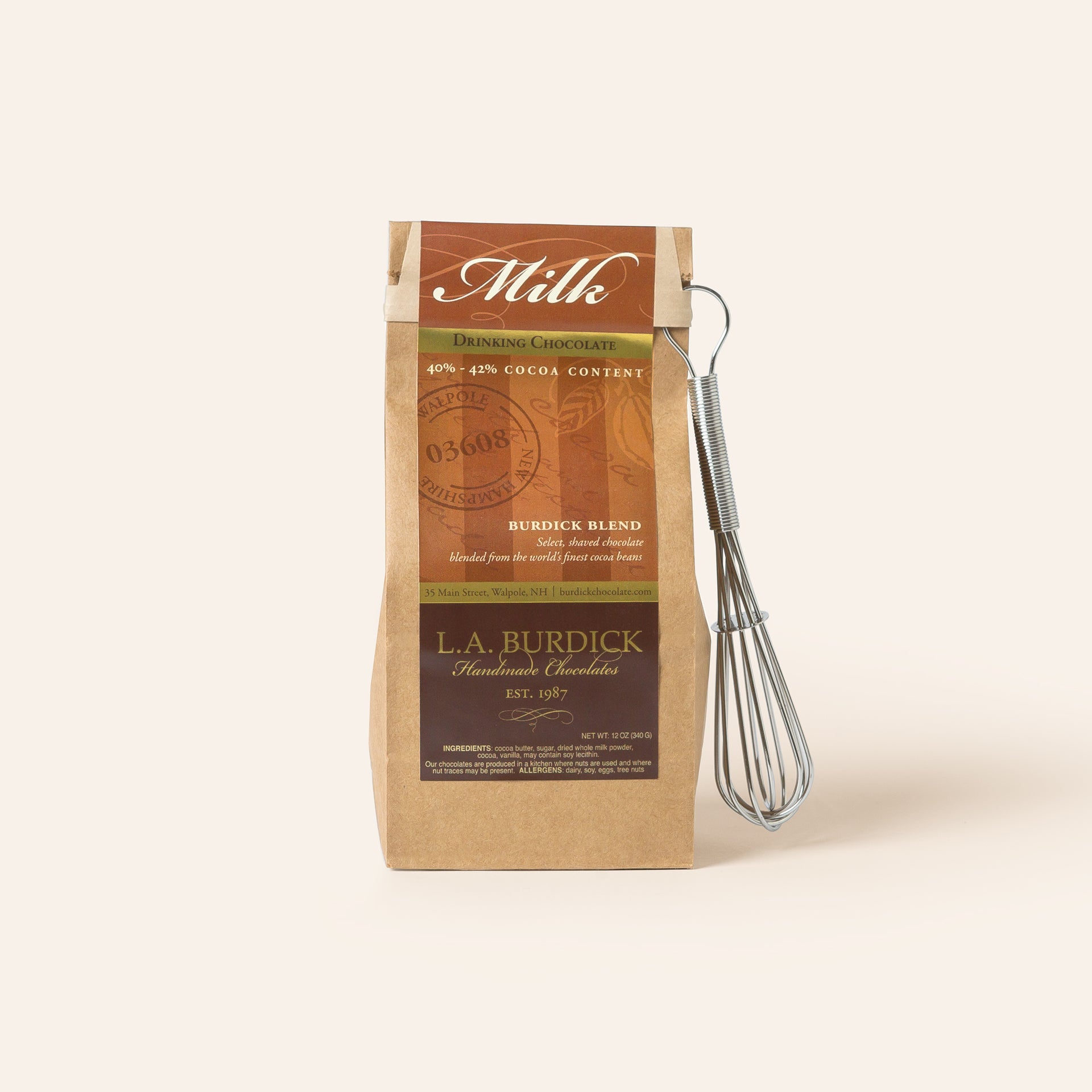 Burdick's Milk Drinking Chocolate - 12 oz