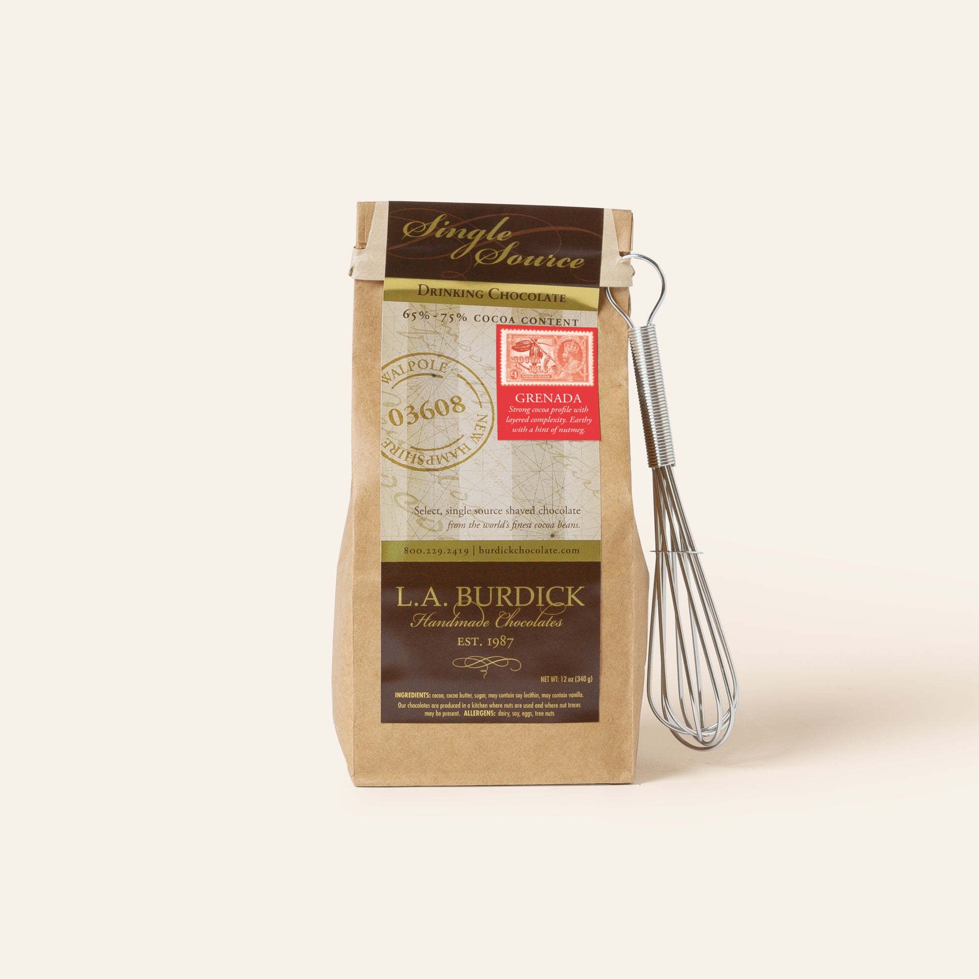 Single Source Grenada Dark Drinking Chocolate | L.A. Burdick